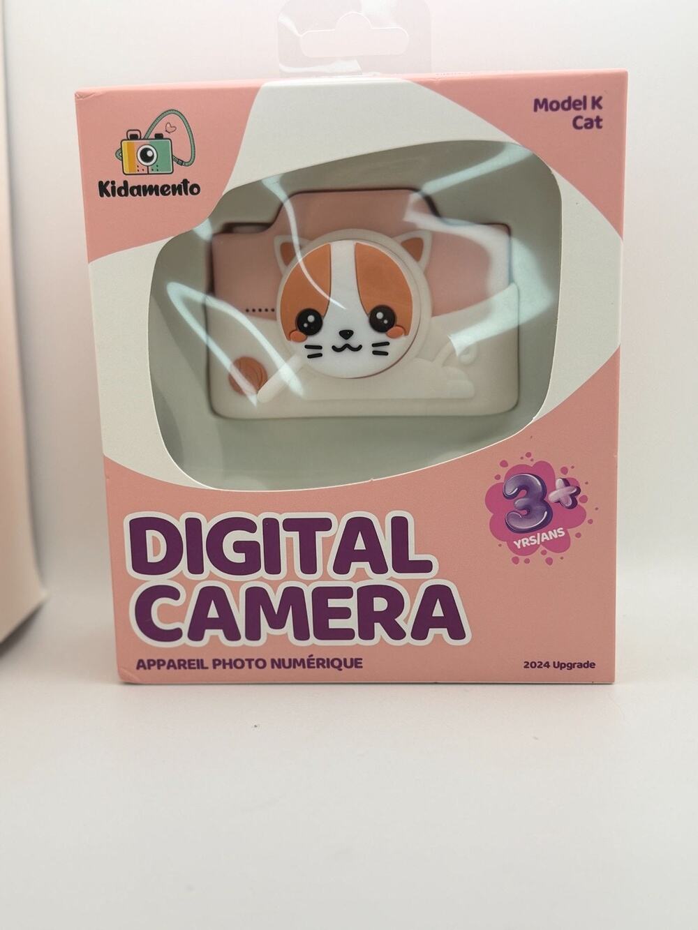 Kidamento Model K Cat Digital Camera For Kids 3" IPS Touchscreen Silicone Case 3